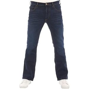 Lee Denver Jeans voor heren, blauw (Dark Blue Elko), 38W x 36L