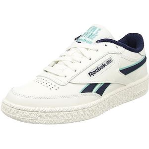 Reebok Club C Revenge heren Sneaker Low top, Chalk Vector Navy Cyber Mint F23, 40 EU