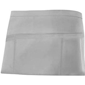 Velilla Korte schort voor volwassenen, uniseks.