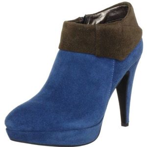 s.Oliver Selection 5-5-25353-39 dames fashion halfhoge laarzen & enkellaarzen, blauw petrol taupe 769, 41 EU