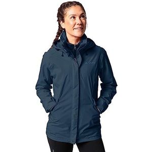 VAUDE Rosemoor Damesjas, 3-in-1 dubbele jas, Dark Sea Uni, 36 EU