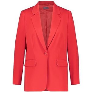 Samoon Damesblazer, power rood, 54/Grote Maten