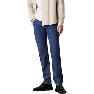 Calvin Klein Straight Slim Fit Jeans voor heren, Denim (Denim Medium), 34W / 34L