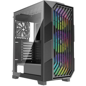 Xilence - XILENT BREEZE II - Gaming PC Behuizing - Zwart - ATX Midi Tower