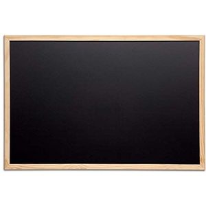 MAUL krijtbord zwart met houten frame 40x60cm