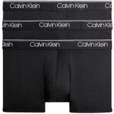 Calvin Klein Heren Low Rise Trunk 3Pk, Zwart, Zwart (zwart), L
