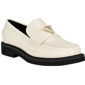GUESS Shatha Loafer voor dames, Ivoor, 37.5 EU