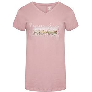 Dare 2b Dames Moments II T-shirt, poeder roze, 10