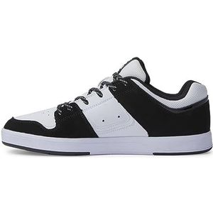 DC Shoes DC Cure Sneakers voor heren, wit/zwart/carbon, 40,5 EU, Wit Zwart Carbon, 40.5 EU