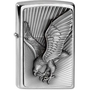 Zippo Aansteker 2003979 Eagle benzineaansteker, messing