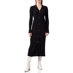 HUGO Sovitela Knitted_Dress voor dames, zwart 1, XXL