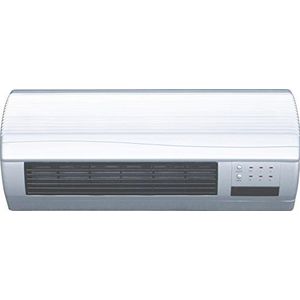 MT mini-wandverwarming met afstandsbediening, 2 standen: 1.000/2.000 W, functie alleen ventilator, 51,5 x 38 x 41 cm