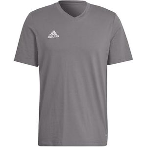 adidas Entrada 22 Tee heren T-shirt (korte mouw), Team Grey Four, S Tall