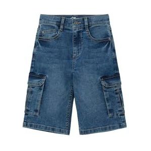 s.Oliver Junior Jeans bermuda met cargozakken, 56z2, 116 cm