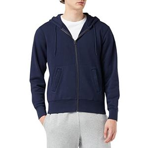 Dockers Heren Sport Full Zip Hoodie Sweatshirt, navy blazer, M