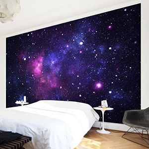 Apalis 94651 vlies/fotobehang melkweg breed | vlies behang wandbehang foto 3D fotobehang voor slaapkamer woonkamer keuken | Maat: 190x288 cm