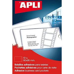 APLI 2580 - Sticky kaartvakken 10 u.