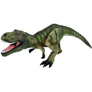 Bullyland 61461 - Speelfiguur T-Rex met beweegbare bek, ca. 10,5 cm hoge dinosaurus, natuurgetrouw, PVC-vrij, ideaal als cadeau voor kinderen vanaf 3 jaar.