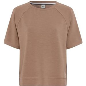 Brax - Style BAILEE - Shirt - Taupe - Sweatshirt in Viscosemix
