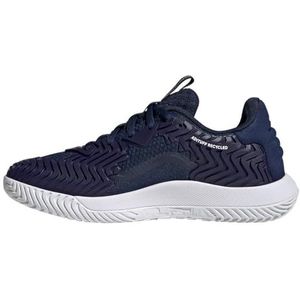 adidas Solematch Control M, Lage schoenen (exclusief voetbal) voor heren, Team Navy Blue 2 Mat Zilver Ftwr Wit, 39 1/3 EU