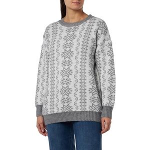 Colina Gebreide damestrui 15425014-CO02, grijs-wit, XS/S, grijs/wit, XS/S