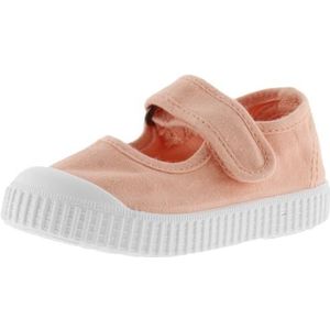 Victoria 1915 Unisex Canvas Mary Janes DREC & Strap & Reinforced Toe 136605 for Kids CORALINA 32