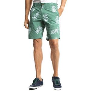 Tommy Hilfiger Heren Mw0mw00936 Shorts, groen (Frosty Spruce), 48 (fabrieksmaat: 40), groen (Frosty Spruce), 40