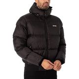 SCHOTT - Chicago - Donsjas - Zwart - Met Kap