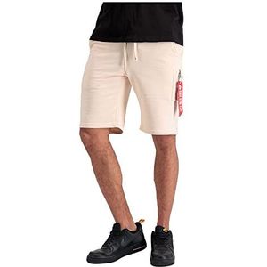 ALPHA INDUSTRIES X-Fit Cargo Short Sweatshirt, Jet Stream White, S Uniseks Volwassenen, wit (Jet Stream White), S