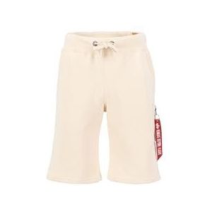 Alpha Industries Heren X-Fit Korte Cargo Short Jet Stream White