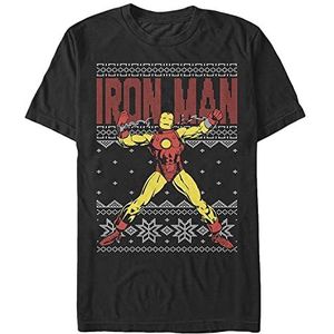 Marvel Avengers Classic - IronMan Ugly Unisex Crew neck T-Shirt Black M