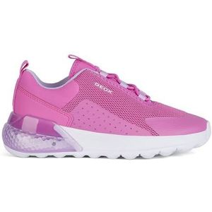 Geox J ACTIVART ILLUMINUS sneakers, fuchsia/lila, 38 EU, Fuchsia lilac, 38 EU