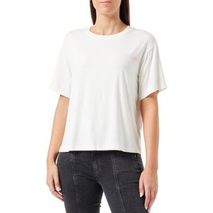 BOSS Dames Unite Pyjama T-shirt, Open White110, XXL