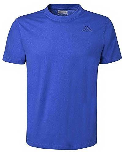 Kappa - Cafers - T-shirt - Koningsblauw - Slim Fit
