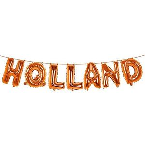 Boland 61886 - folieballon slinger Holland, 4 meter, Nederland, decoratie, themafeest, verjaardag, EM, WM, fanartikel