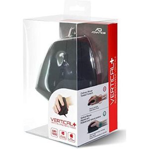 Advance 260206 Usb Ergonomisch Verticaal Plus Muis, Zwart Pc