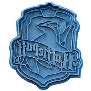 Cuticuter Hufflepuff Harry Potter uitsteekvorm, blauw, 8 x 7 x 1,5 cm