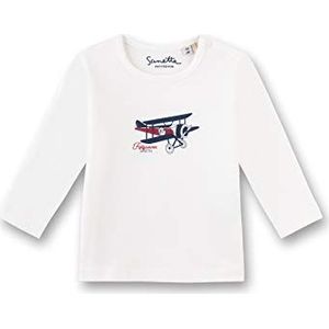 Sanetta Baby-jongens T-shirt, beige (Ivory 1829)., 56 cm
