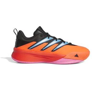 adidas Uniseks-Volwassen Lillard Dame Certified 2 Low Trainers, solar red/core black/Cloud white, 40 EU