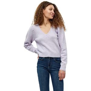 Minus Dames Cansas Gebreide Trui, Pastel Lila, XL