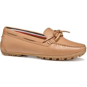 Geox - Kosmopolis + Grip - Schoenen - Beige - Leer