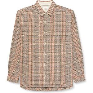 s.Oliver Big Size Men's 2124763 hemd met lange mouwen, bruin, 4XL