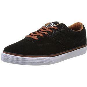 Globe The Sabbath Skateboardschoenen voor heren, Noir Black Snake, 41 EU