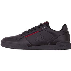 Kappa Marabu Heren Sneakers Lage sneakers, 1120 Black Red, 48 EU