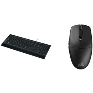 Logitech K280e Pro Zakelijk & CORSAIR M55 WIRELESS Lichtgewicht FPS Gaming