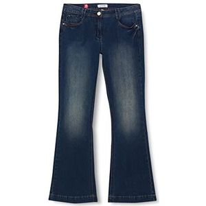 Million X Luisa Bell Bottom Jeans voor dames, Donkerblauw, 36W x 32L