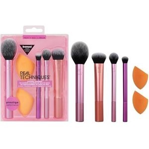Real Techniques - Everyday Essentials Plus - Make-up Accessoires - Met Bonus Wonder Teint Spons