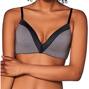sloggi Sloggi Wow Embrace PU-beha voor dames, Black Combination, S