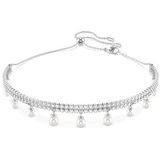 Swarovski - Ariana Grande x Swarovski - Choker - Wit - Rodium Toplaag