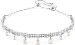 Swarovski - Ariana Grande x Swarovski - Choker - Wit - Rodium Toplaag